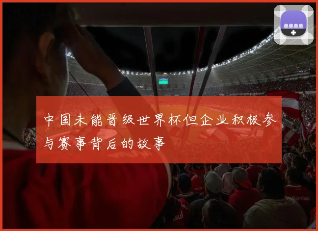 中国未能晋级世界杯但企业积极参与赛事背后的故事