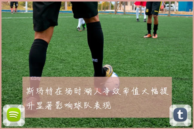 斯玛特在场时湖人净效率值大幅提升显著影响球队表现